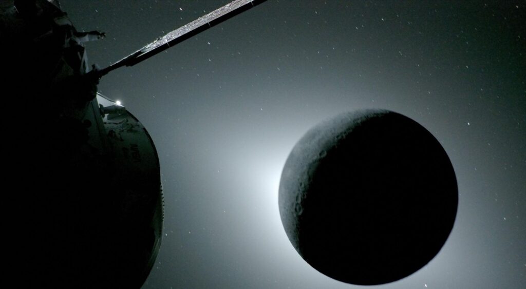 Orion & The Moon - NASA